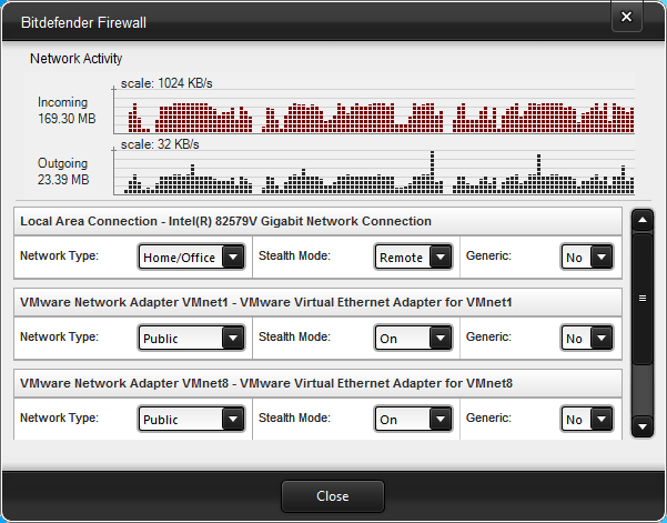 BitDefender Firewall