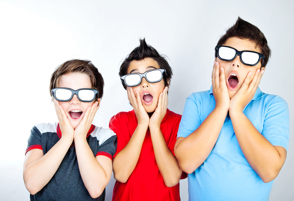 kids 3d glasses video