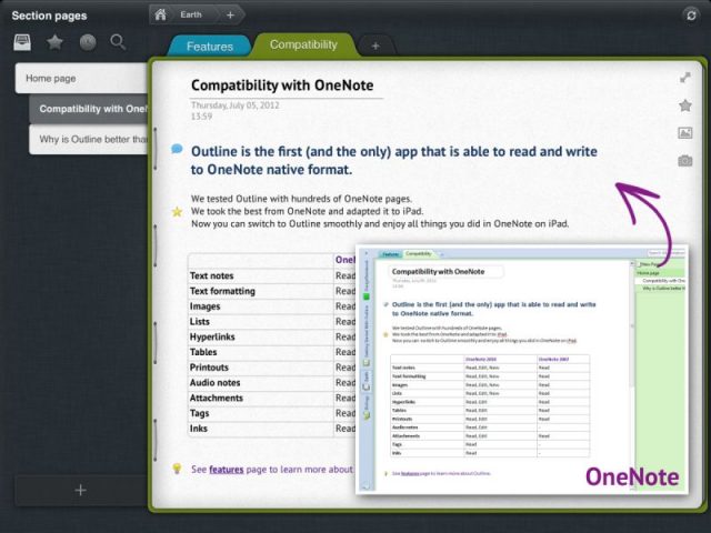 how to use onenote from dropbox