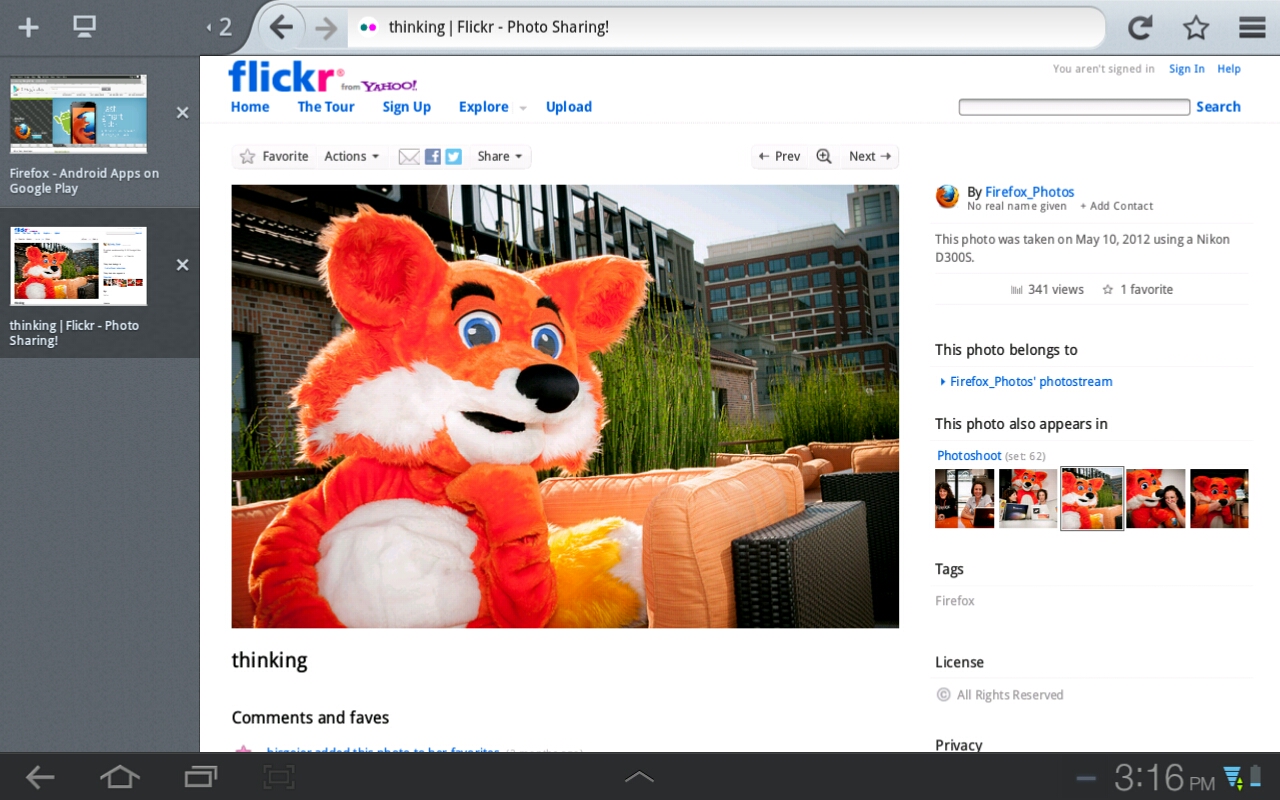 Firefox 15 for Android
