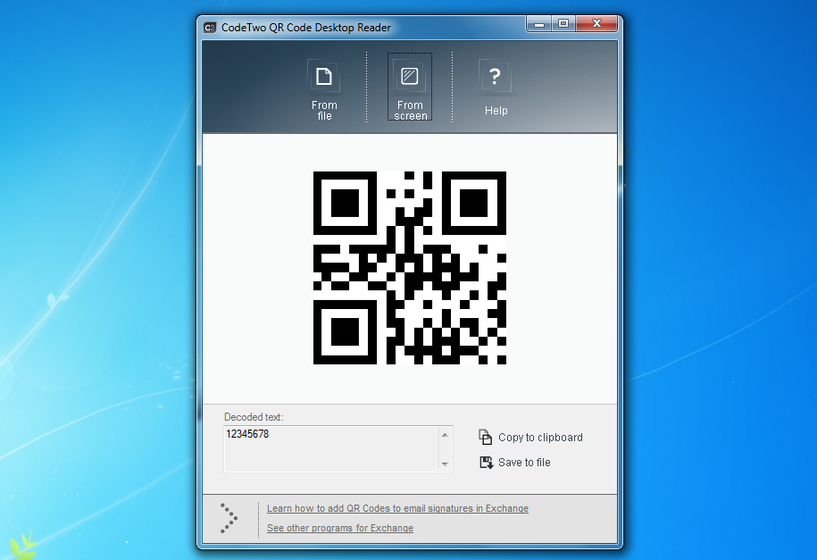 wifi qr code scanner pc