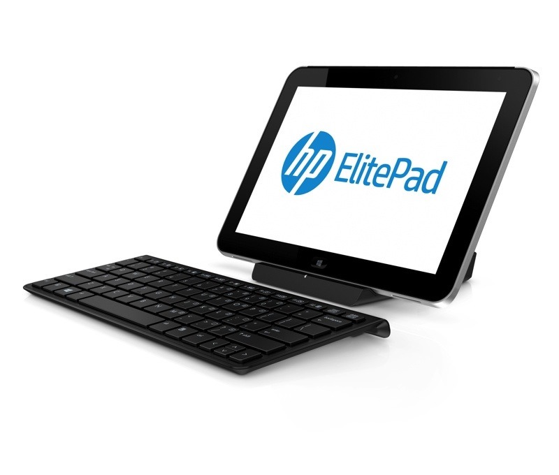 HP ElitePad 900 with dock and keyboard