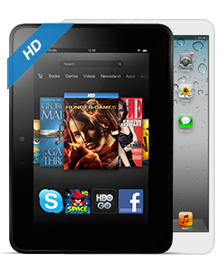 Kindle Fire HD-iPad mini