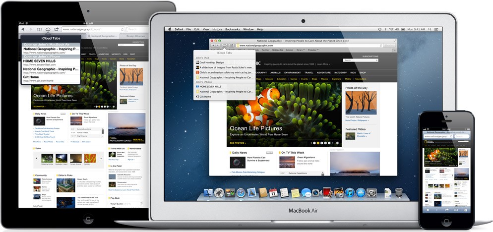 MacBook Air iPhone 5 new iPad