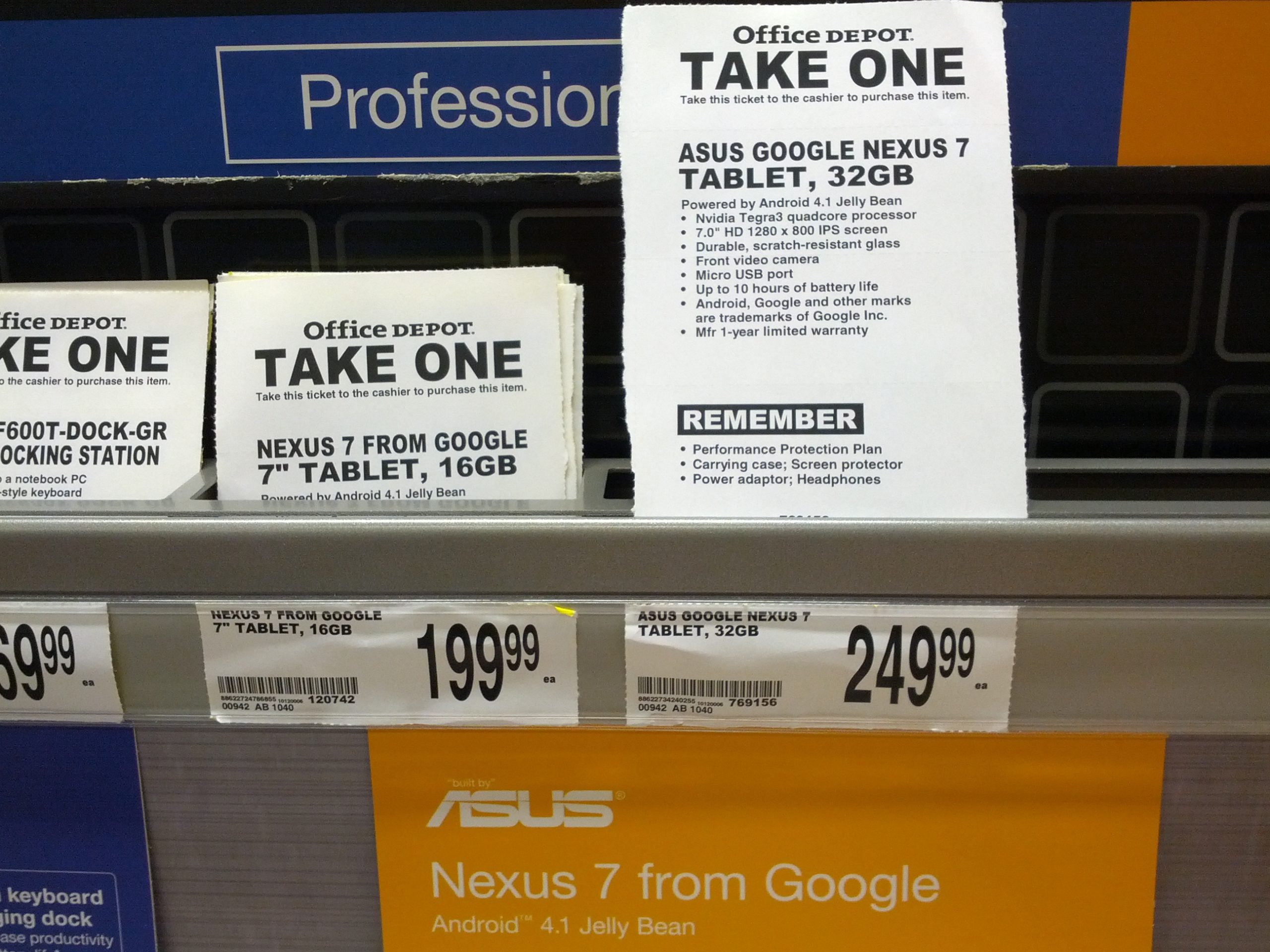 Nexus 7 32GB Office Depot