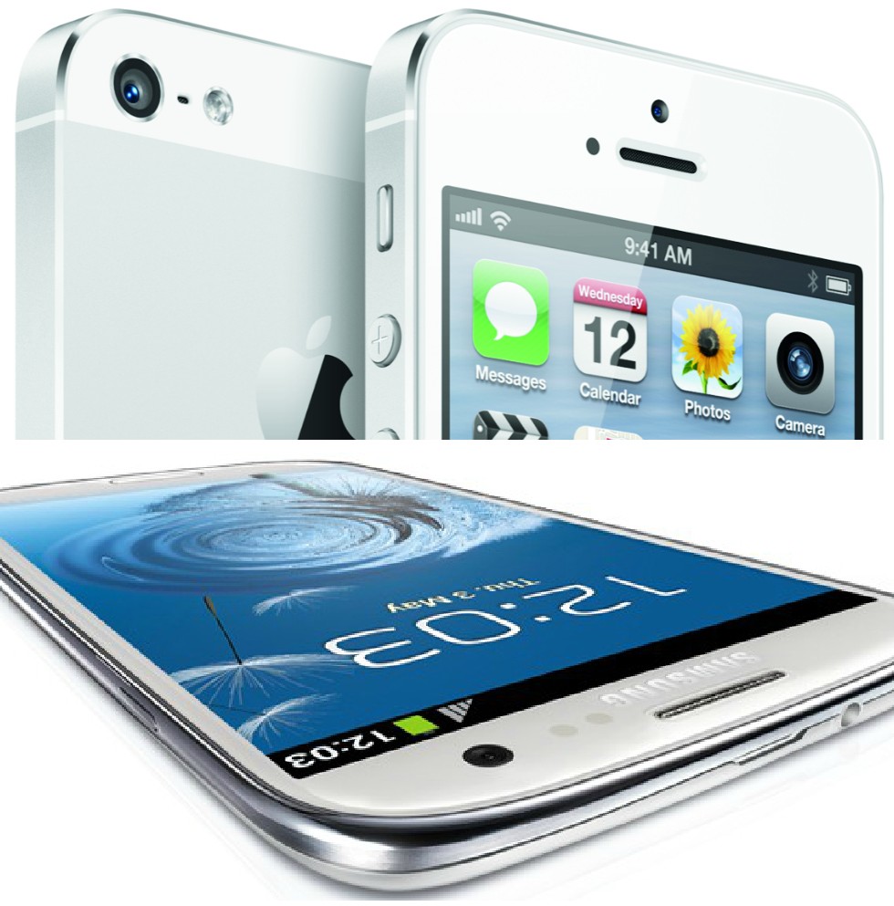 iPhone 5 Galaxy S III
