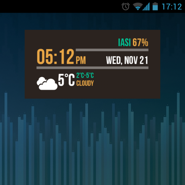 Beautiful Clock Widget