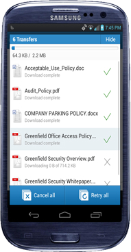 Box 2 transfer manager
