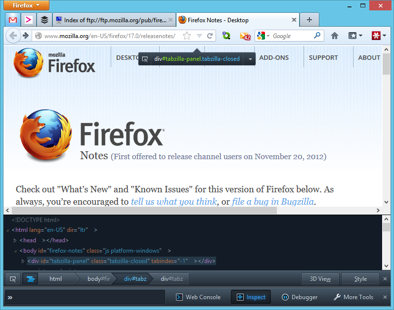 firefox developer edition previous version