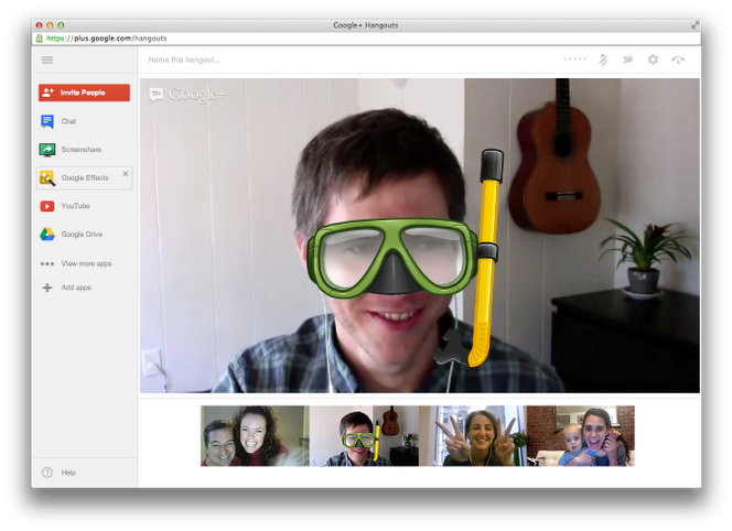 Google plus hangouts