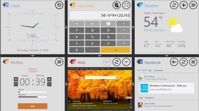 Toolbox for Windows 8
