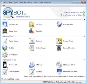 spybot search and destroy free safe download