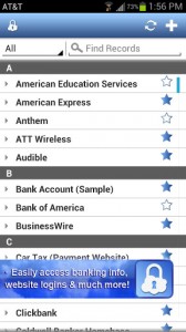 passwords plus database location