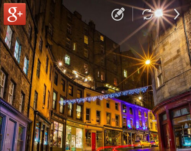 Google Plus Android lock screen