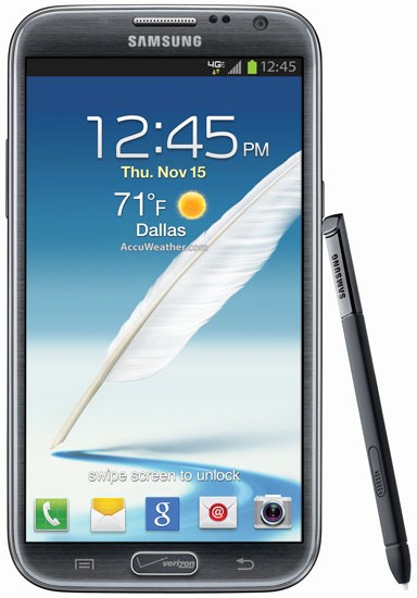 Verizon Samsung Galaxy Note II developer Edition