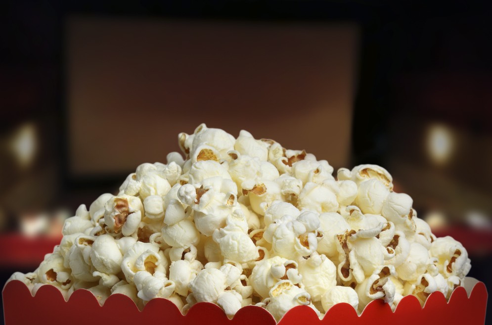 popcorn tv television