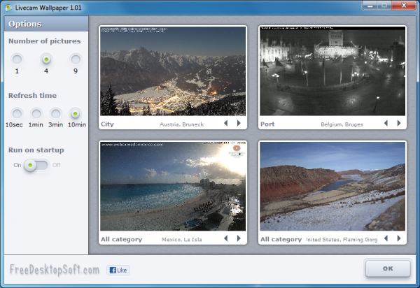 Livecam Wallpaper decorates desktops with webcam images | BetaNews