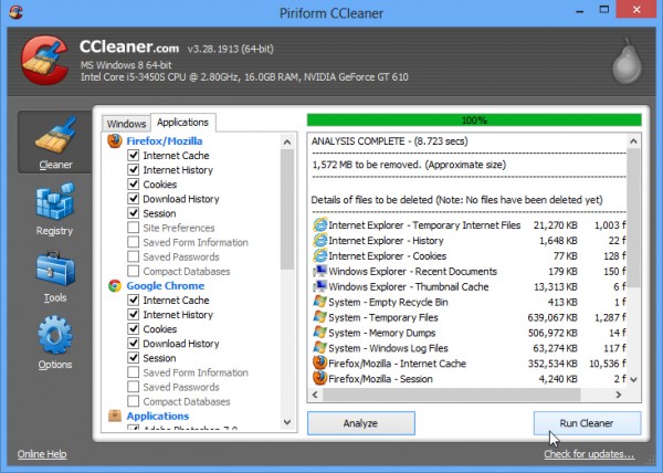 ccleaner portable piriform builds