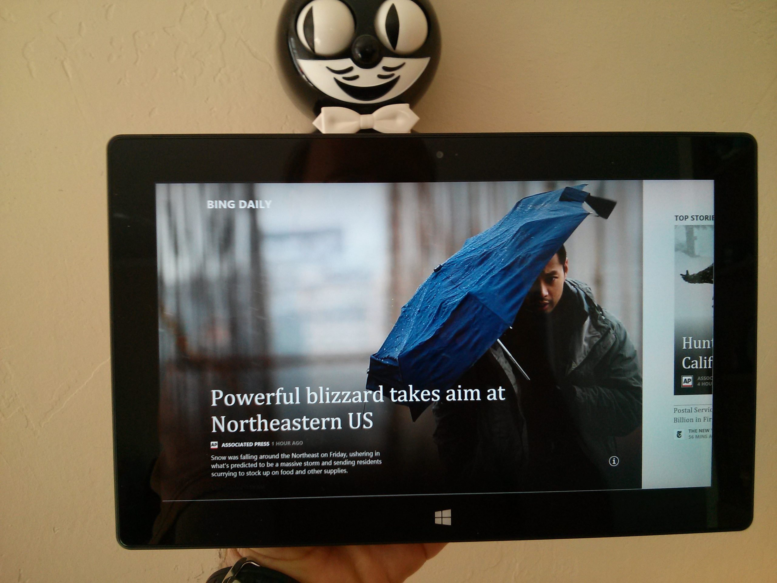 surface pro blizzard