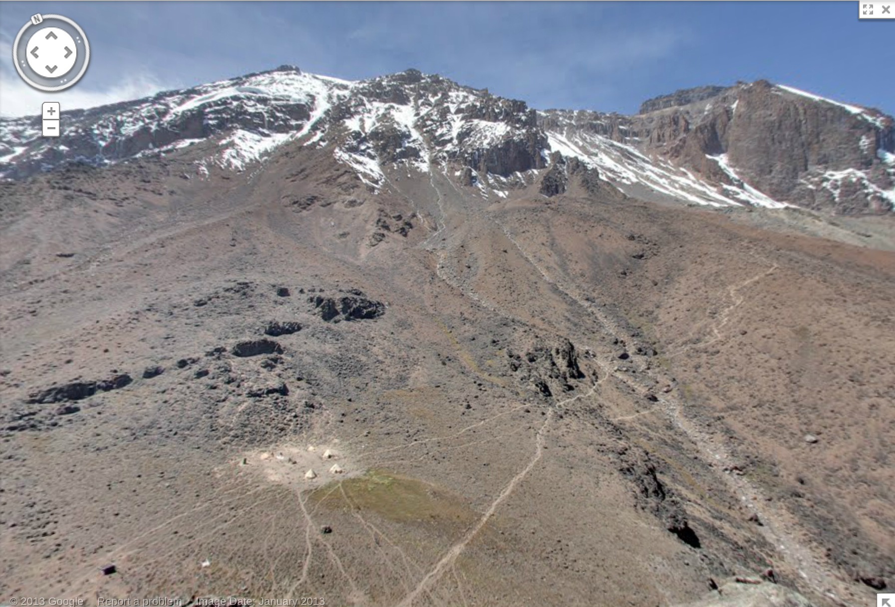 Mount Kilimanjaro Google Maps