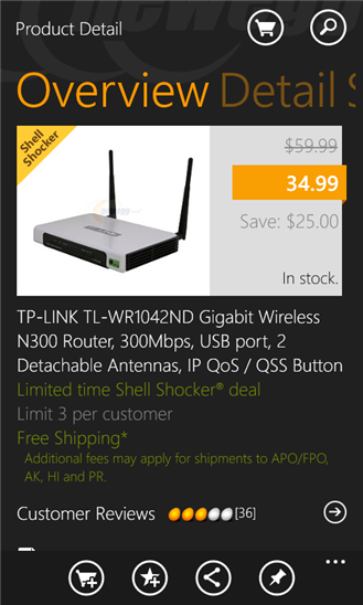 Newegg for Windows Phone 8