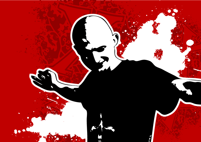 open arms greet welcome