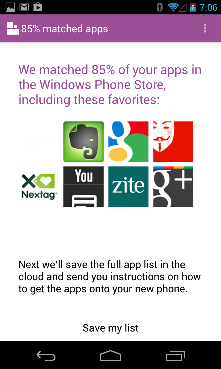 switch to windows phone