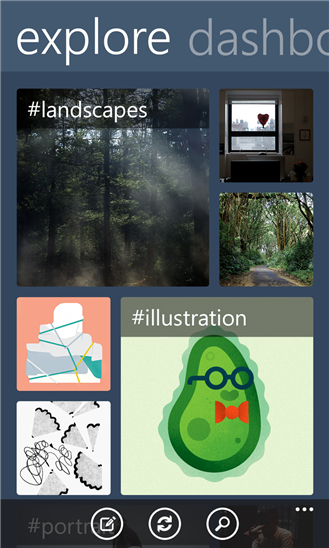 tumblr for Windows 8