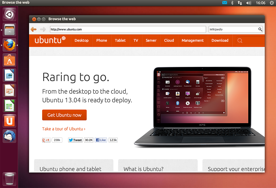 Ubuntu 13.04 'Raring Ringtail' Gives Some, Takes Some