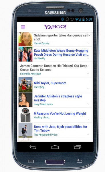 Yahoo launches new Summly-powered app for Android - reviewers say it ...