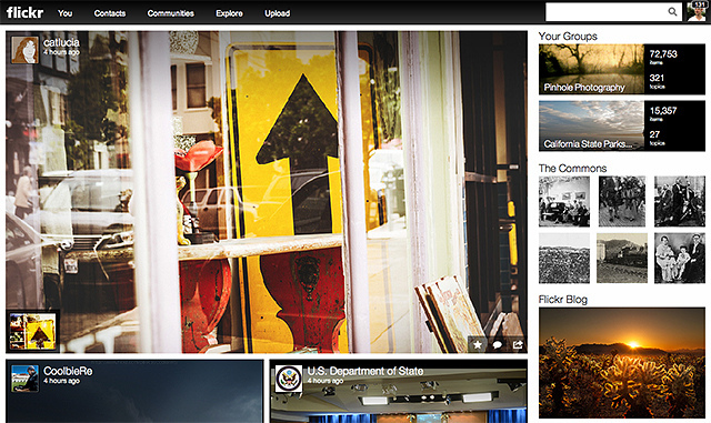 Flickr Interface Redesign