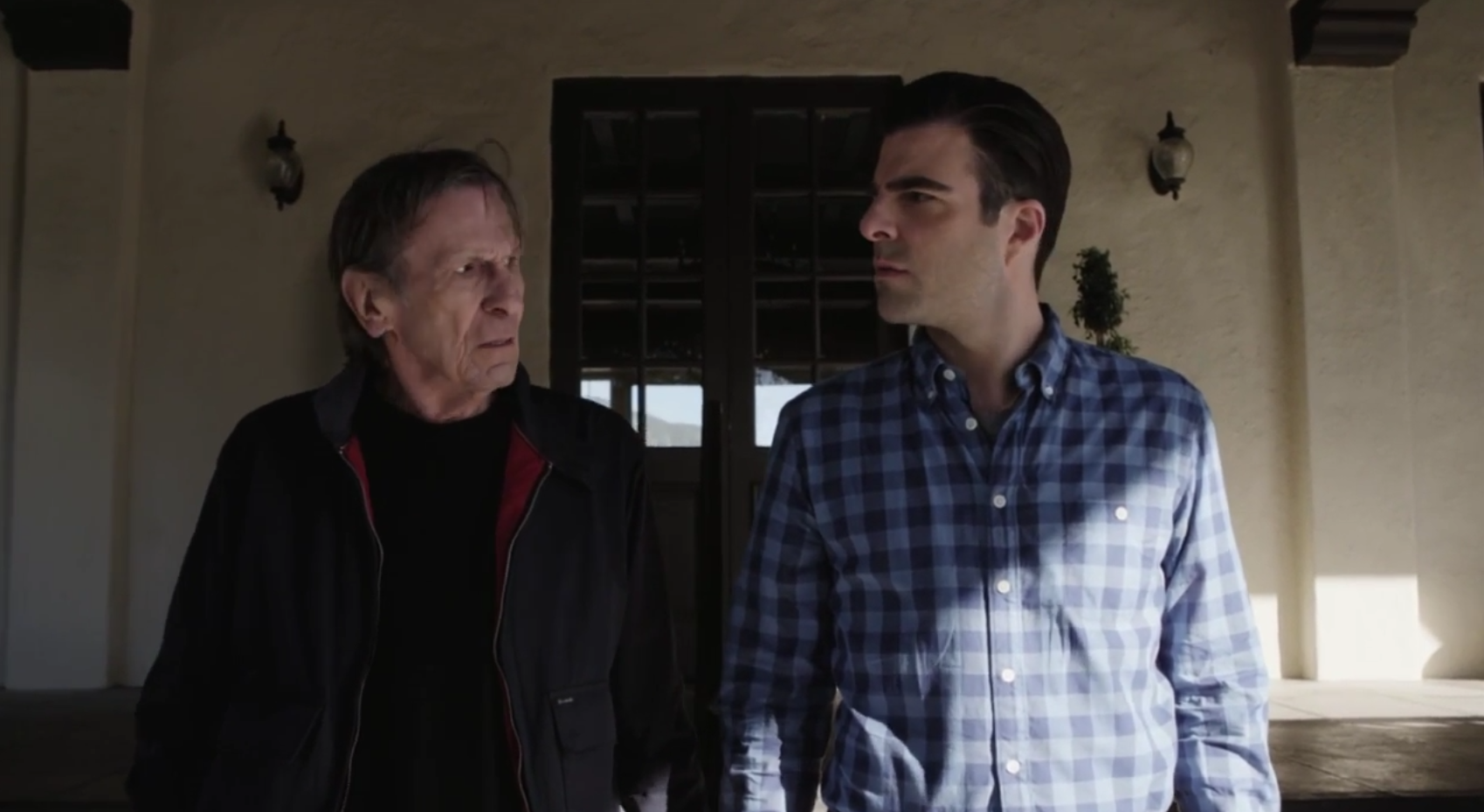 Two Spocks Audi commercial