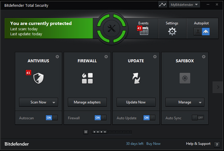 bitdefender internet security vpn