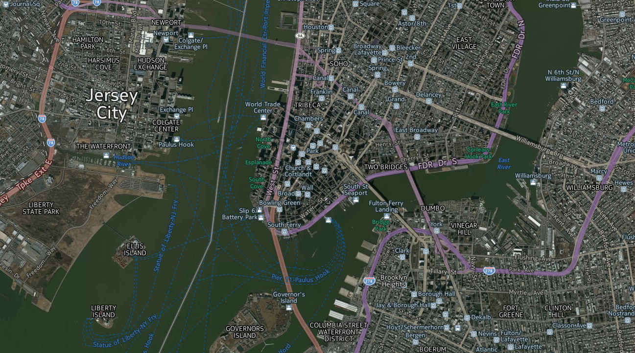 HERE.com aerial imagery