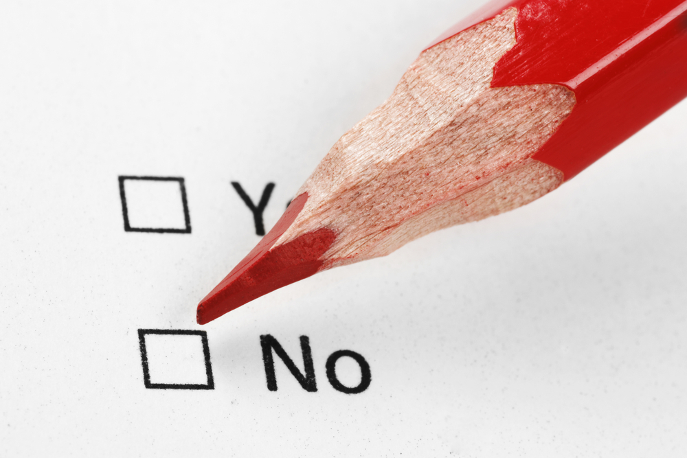 No