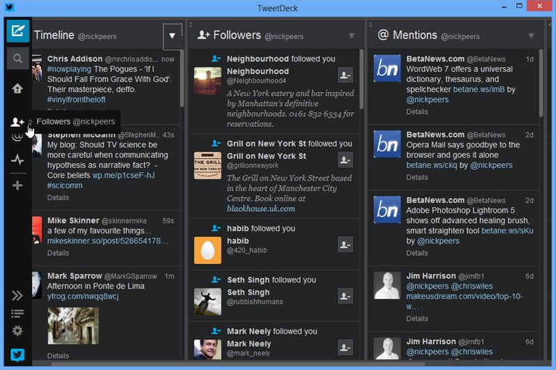 tweetdeck desktop