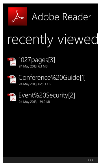 pdf viewer for windows phone