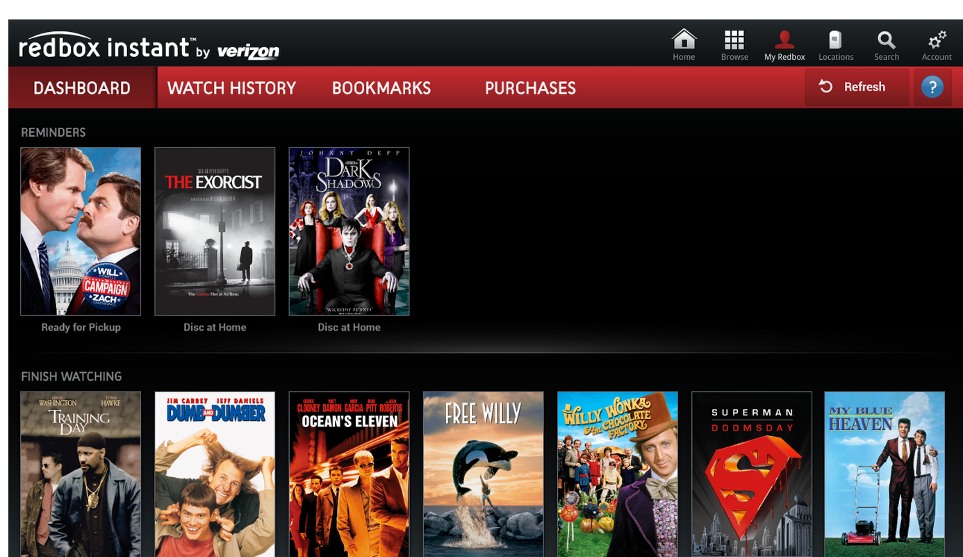 redbox instant for google tv