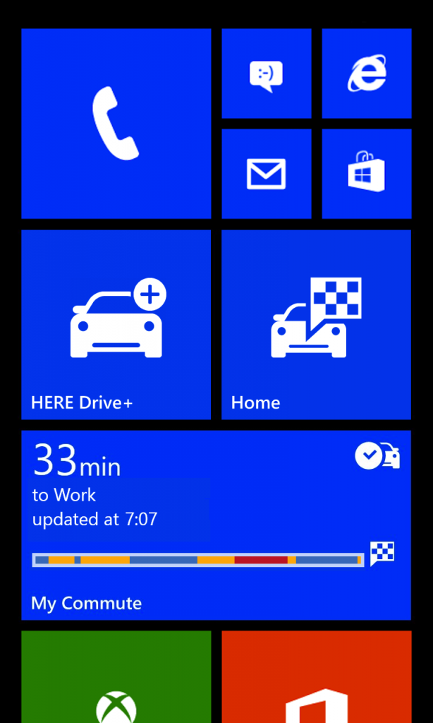 HERE Drive My Commute Windows Phone 8