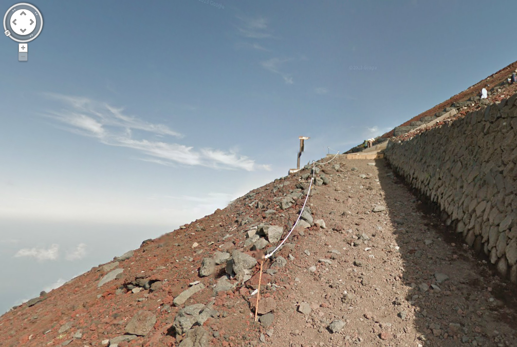 mt fuji streetview