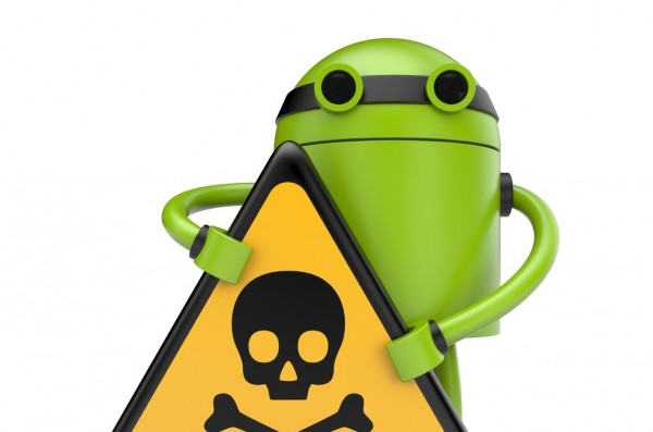 Android danger sign