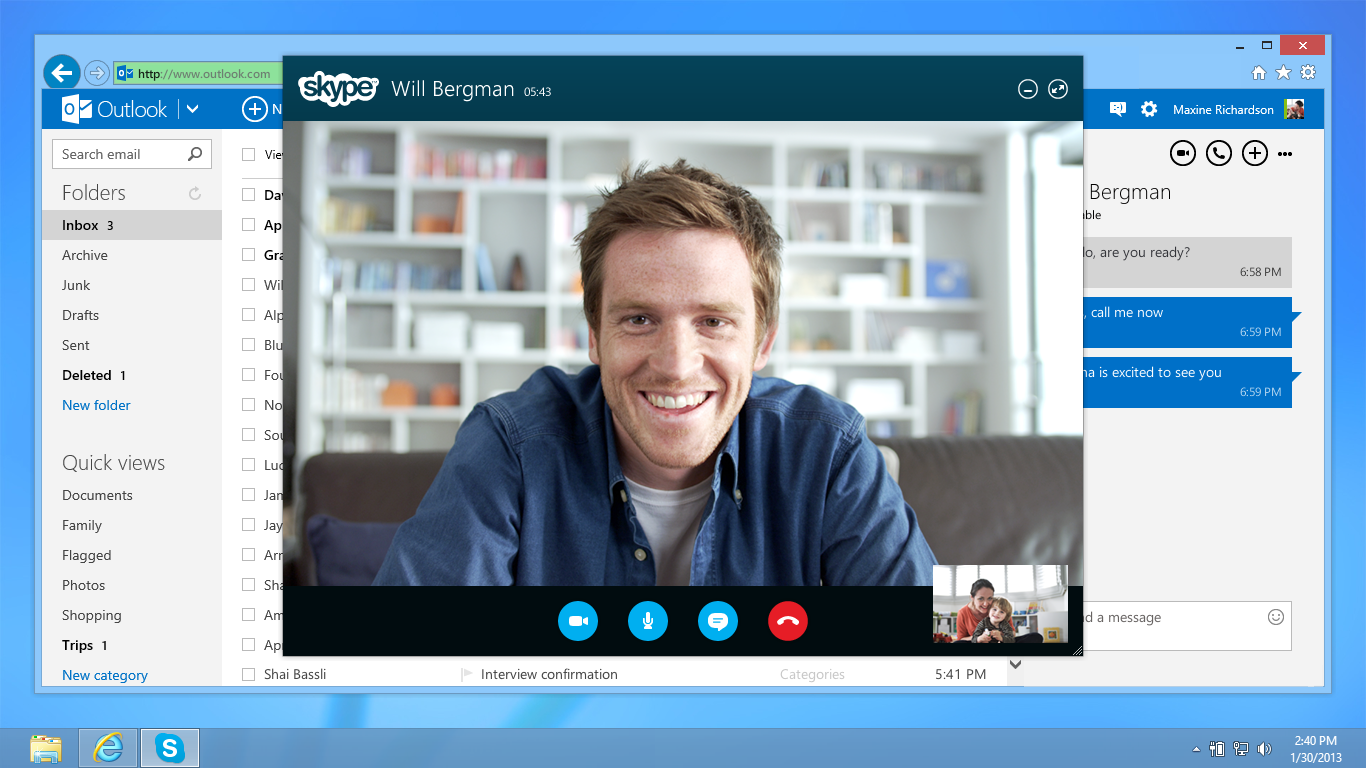leave conversation in skype for business mac