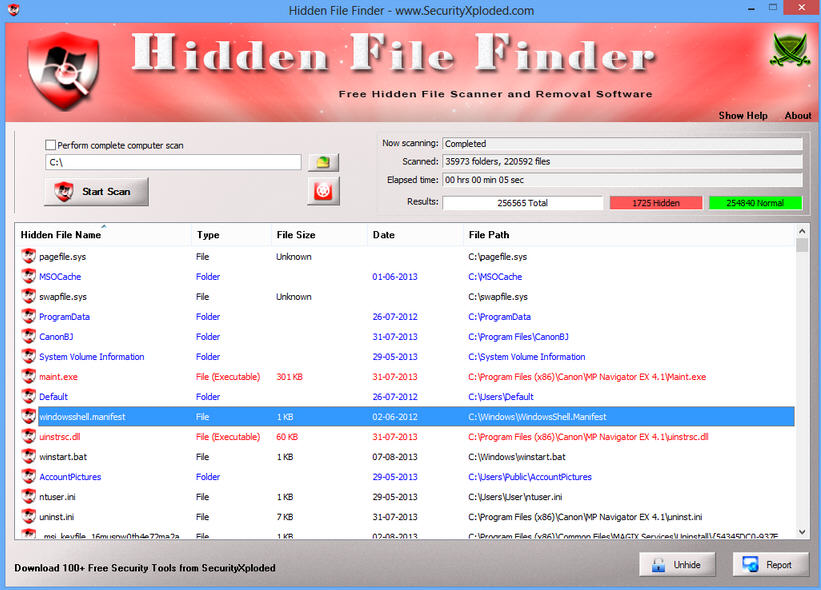 finder show hidden files terminal command