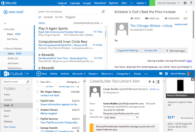 microsoft 365 outlook login