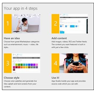 wp8 creat apps