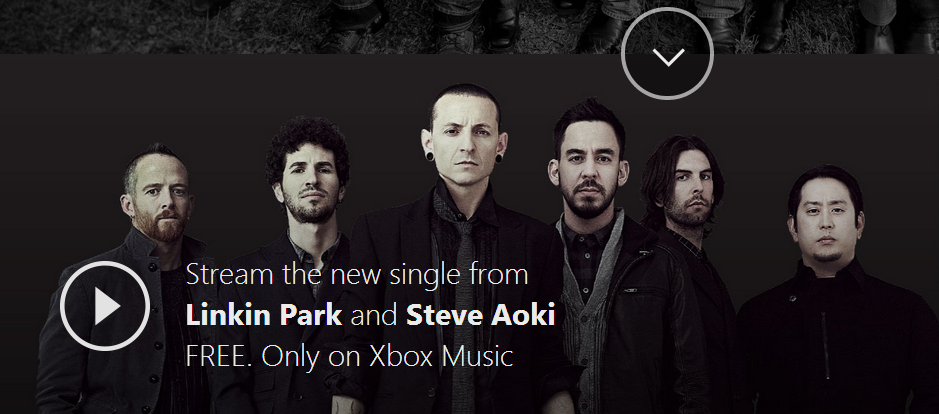 xbox music linkin park