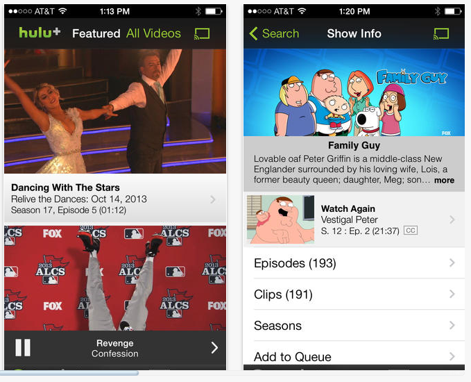 hulu for iphone