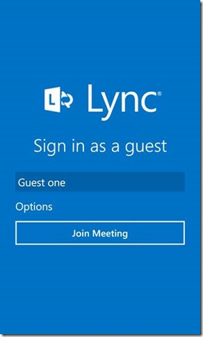 lync mobile