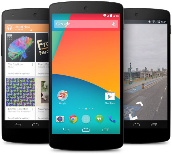 Google officially announced the Nexus 5 -- launch date: now!