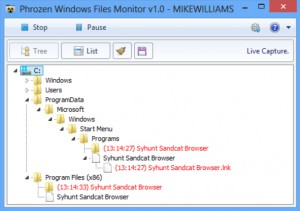 phrozen windows file monitor